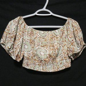 STYLE STATE | small | cropped floral top | BNWOT